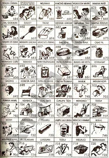 Buku Mimpi 3D Bergambar 673-720