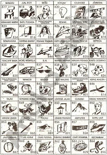 Buku Mimpi 3D Bergambar 817-864